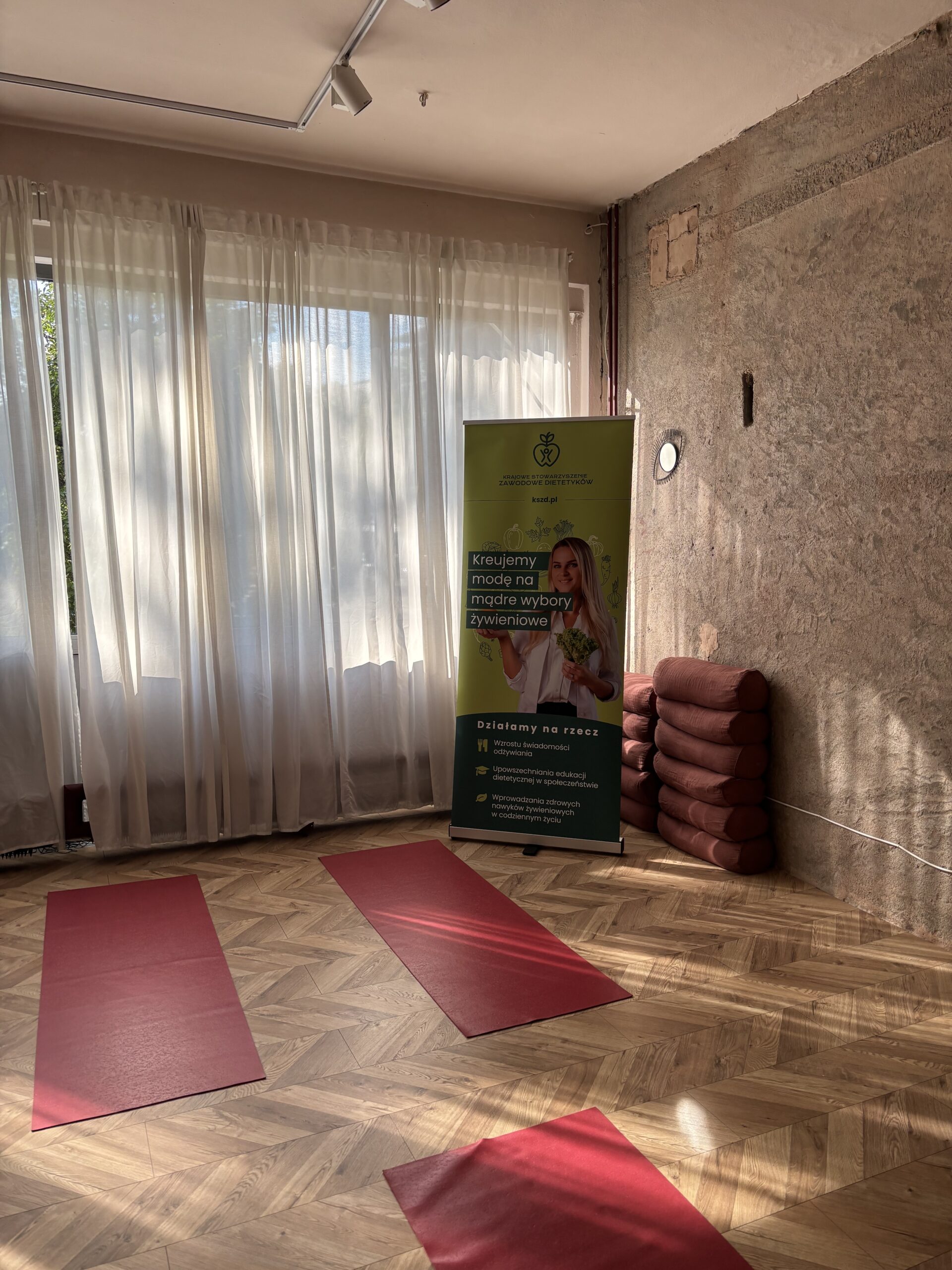 Zajęcia w studio jogi